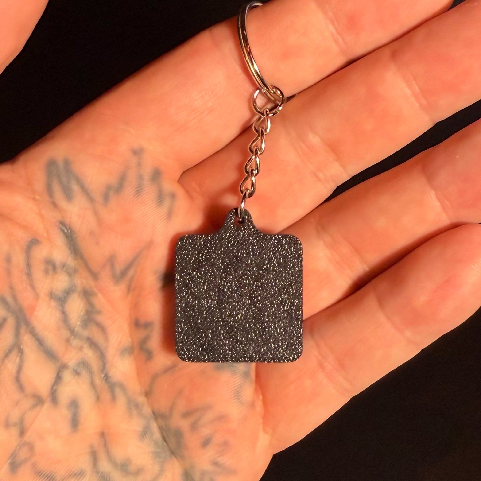 Black and Black Instagram NFC