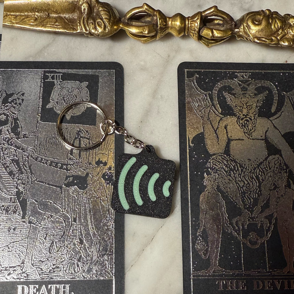 Black and Glow in the Dark Instagram NFC