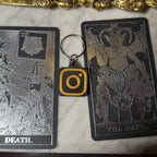 Black and Gold Instagram NFC