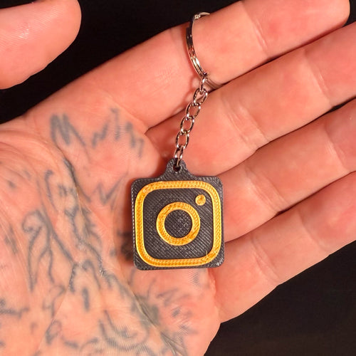 Black and Gold Instagram NFC
