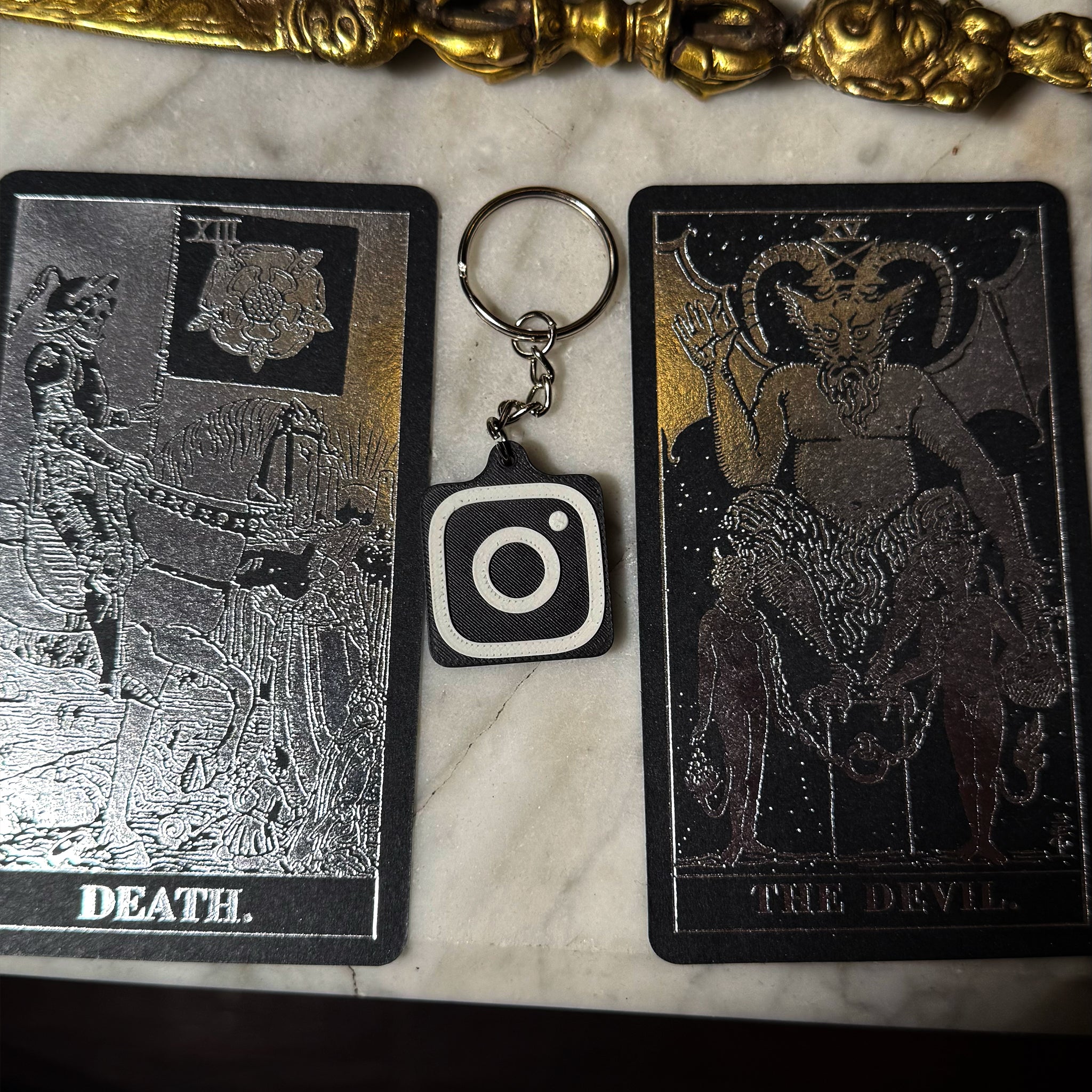 Black and White Instagram NFC