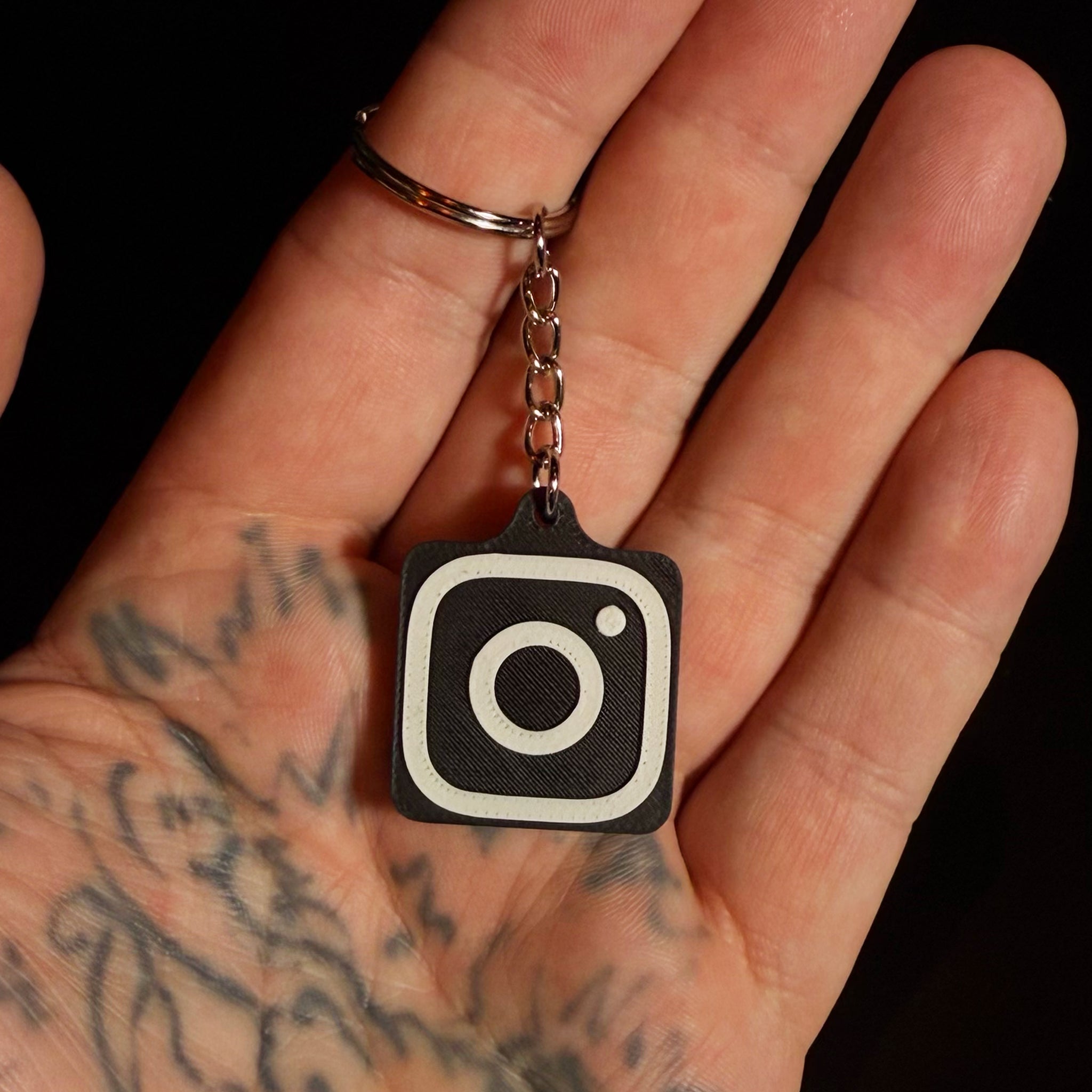 Black and White Instagram NFC